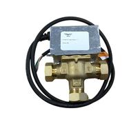 Honeywell V4044C1288 White V4044C Motorised Diverter Valve with 22 mm