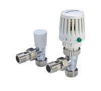 Honeywell VTL120-15A Traditional 15mm TRV and Lockshield Set