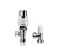 Honeywell VTL200-15A Valencia Classic Traditional TRV Angle, White, 16 mm