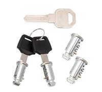 Honfitat Lock Cores & Key Replacement Key Cylinder Compatible with Thule Bike Rack Roof Racks Ski Rack Cross Bars Towers Kayak Rack