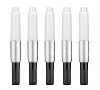 HONG DIAN Fountain Pen Ink Converter Set of 5 Packs, Bpre Diameter 3.4mm, Short Style Compatible with Mini Pocket Fountain Pen M1 M2