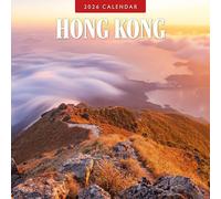 Hong Kong - 2026 Square Wall Calendar - by Red Robin Publishing