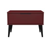 Hong Kong B Cabinet Red 1 Drawer 58cm