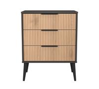 Hong Kong B Chest of Drawers Not Applicable 3 Drawers 76cm