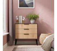 Hong Kong B Chest of Drawers Not Applicable 3 Drawers 77cm