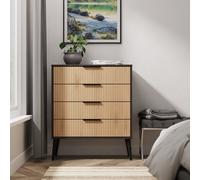 Hong Kong B Chest of Drawers Not Applicable 4 Drawers 93cm