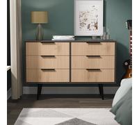 Hong Kong B Large Chest of Drawers Not Applicable 6 Drawers 115cm
