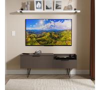 Hong Kong C Ready Assembled TV Console Unit - Graphite