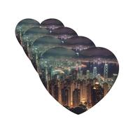Hong Kong Car Air Freshener Cards for Women Men 4 Pack Cute Car Accessories Long Lasting Scent Car Diffuser Hanging Auto Aromatherapy Tablets Car Fresheners Gifts