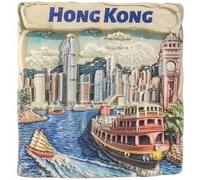Hong Kong China Refrigerator Magnet Tourism Souvenir 3D Fridge Decoration Craft Collection