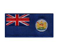 Hong Kong Colonial Flag Embroidered Patch China Iron-On Former National Emblem