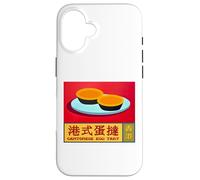 Hong Kong Egg Tart Custard Cantonese Macau Asia Souvenir Case for iPhone 16