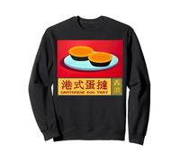 Hong Kong Egg Tart Custard Cantonese Macau Asia Souvenir Sweatshirt