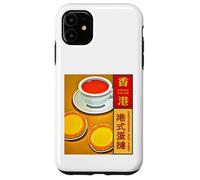 Hong Kong Egg Tart Custard Cantonese Milk Tea Macau Souvenir Case for iPhone 11