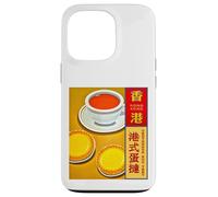 Hong Kong Egg Tart Custard Cantonese Milk Tea Macau Souvenir Case for iPhone 13 Pro