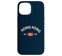 Hong Kong Est. 1842 Hong Kong Flag Souvenir Case for iPhone 15