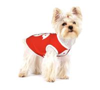 Hong Kong Flag Cotton Dog Shirt - Soft Breathable Dog Shirt for Dogs Cats Boy Girl Pet Tshirt,Suitable for Small Pets