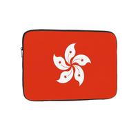 Hong Kong Flag Laptop Sleeve Shockproof Case, Slim Protective Travel Carrying Case for 15 inch