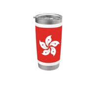 Hong Kong Flag Stainless Steel Insulated Tumbler