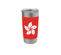 Hong Kong Flag Stainless Steel Insulated Tumbler