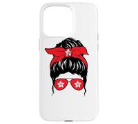 Hong Kong Girl Hong Kong Flag Proud Hong Kong Woman Case for iPhone 15 Pro Max