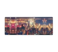 Hong Kong Mouse Pad 12x31.5in Extended Gaming Mat