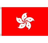 Hong Kong New Flag 5ft x 3ft,Large