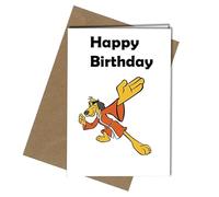 HONG KONG PHOOEY - KARATE POSE - A5 HAPPY BIRTHDAY CARD