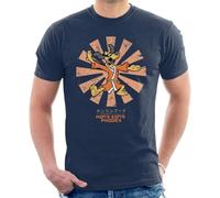 Hong Kong Phooey Retro Japanese Men's T-Shirt Black