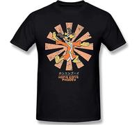 Hong Kong Phooey Retro Men's Fashion Short Sleeve T-Shirt Graphic Crewneck tee(Medium)