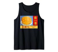 Hong Kong Pineapple Bun Cantonese Macau Souvenir Tank Top