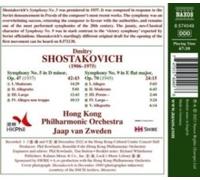 HONG KONG PO/JAAP VA - SHOSTAKOVICH - SYMPHONY 5/9 - CD - D1398z
