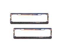 Hong Kong Print License Plate Frames Aluminum Metal License Plate Holder Covers Rustproof Waterproof Decorative Sign Frames