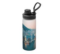 Hong Kong Printing 18oz Sports Insulated Kettle for Cycling Gym Basketball Outdoor, Suitable As A Present