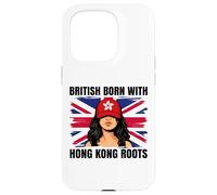 Hong Kong Roots British Born Girl Pride Hong Kong Heritage Case for iPhone 15 Pro