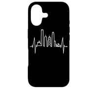 Hong Kong Skyline Heartbeat China Fan Buddha Love Hong Kong Case for iPhone 17