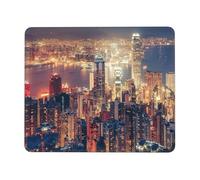 Hong Kong Smooth Surface Lock Edge Mouse Pad Durable Rubber Base Desk Mat for Precise Cursor Control