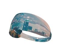 Hong Kong Sports Headband For Men Women Tennis Sweat Band For Workout Sports Headbands Elastic For Running