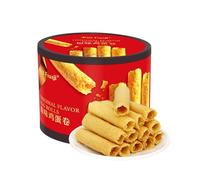 Hong Kong-style Egg Rolls 180g, A Traditional Pastry With A Rich Egg Flavor，the Perfect Snack To Satisfy Your Cravings(2pcs)