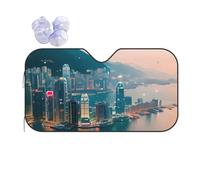 Hong Kong Sun Shade - Folding Car Front Window Sunshade for Cars SUV Trucks,Max UV Blocking and Keep The Vehicle Cool