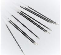 HONGBE 12 Black Ink Ballpoint Pen Refill Reception Pen Ball Refills Standard size 115mm Length