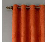 HONGBI Pure Color Suede Blackout Curtains Thermal Insulated Curtains with Eyelet Plain Color Window Curtains Drapes Darkening Panel for Living Room Bedroom 3 1x55 Wx63 L