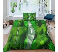 HONGBING Wrestling 3D Print Sports Comforter Covers Quilt Cover for Teens And Adults Duvet Cover Bedding Set Soft Microfiber with Zipper Closure with Pillow Cases 3 Pieces Single（135x200cm）