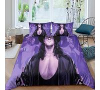 HONGBING Wrestling Comforter Covers 3D Print Sports Quilt Cover for Teens And Adults Duvet Cover Bedding Set Soft Microfiber with Zipper Closure with Pillow Cases 3 Pieces King（220x240cm）