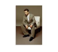 HONGBIZI George MichaelCharacter Poster Singer Actor Athlete Print Signature Poster Portrait Poster Wall Decoration Canvas Painter House Decoration Aesthetics 12x18inch(30x45cm) Unframe-style-42