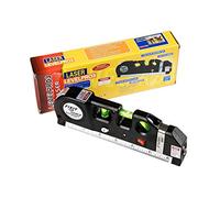 HONGCI Multipurpose Laser Level with 8ft/250cm Standard Metric Tape Ruler,Spirit Level Laser,Measuring Tape,Good for Hang Photos,Install Shelves,Lay Floors,Hang Wallpaper