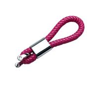 HONGDaFA Auto Keychain for Opel Karl Rocks 2018-2019, Personalised Number Keyring Car Key Decoration Accessories Car Key Rieyng Kchain, Dark Pink
