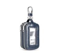HONGDaFA Car Key Cover Case for Ford EcoSport II 2017-2022, Auto Key Case Cover Protector for Men Protective Key Fob Car Accessories,Blue-B