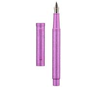 Hongdian 1851 Forest Fountain Pen Pink Ice Flower, Medium Nib Classic Design with Converter and Metal Pen Case