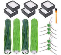 Hongfa E5 i7 i6+ Replacement Parts for iRobot Roomba i8 i7+/ Plus E6 i3 i3+,e Series and i Series Replenishment Parts, 16 Packs Roomba Accessories